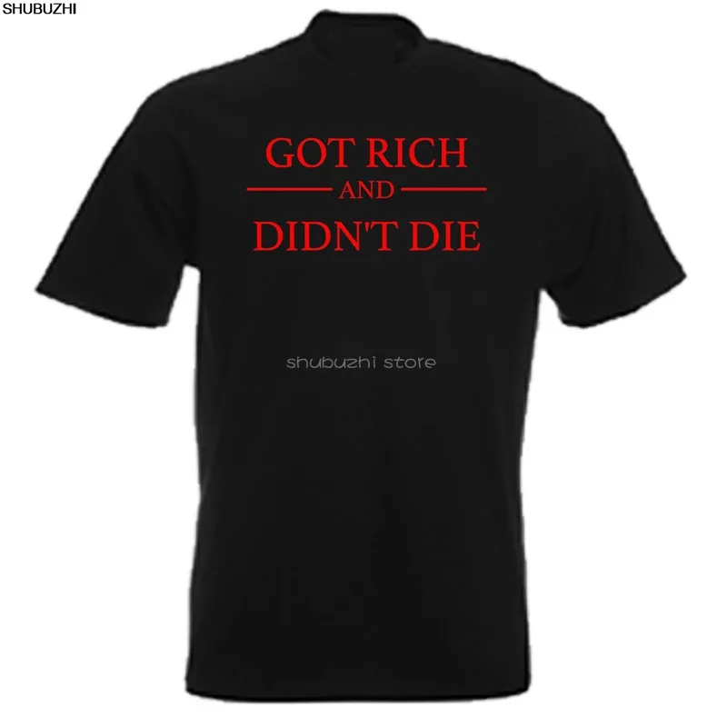 Футболка 50 CENT GOT RICH & DIDNT DIE sbz6344|Мужские футболки| |