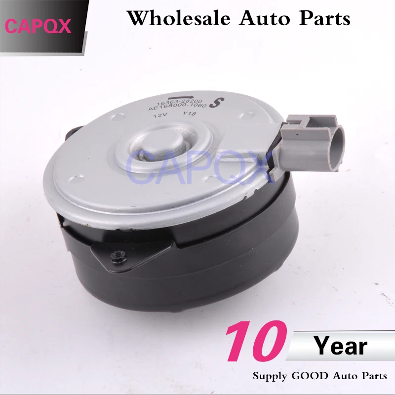 Вентилятор охлаждения CAPQX для YARIS 2008 - 2012 COROLLA 2004 2011 2016 LEXUS CT200H 2010 2013 2017 16363-28200 |