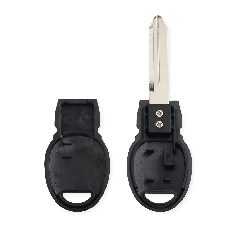 KEYYOU транспондер сменный корпус ключа чехол Брелок кармашек для Chrysler Dodge Jeep Car Uncut