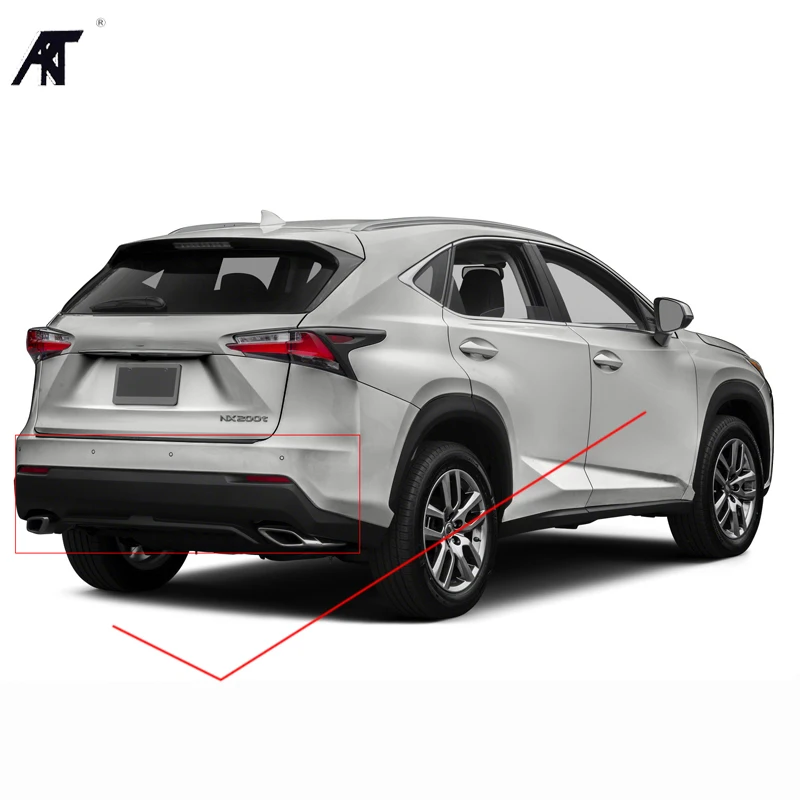 

Set Molded Mud Flaps For Lexus NX NX200T NX300H 2015 2016 2017 Mudflaps Splash Guards Front Rear Mud Flap Mudguards Fender