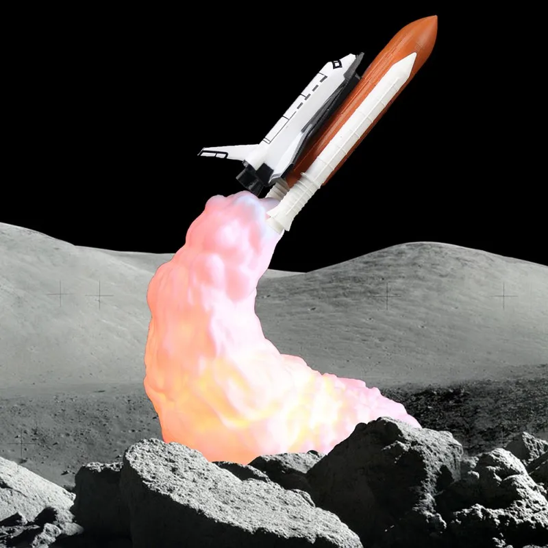 Декоративные светодиодные лампы креативные интересные 3D печать космический