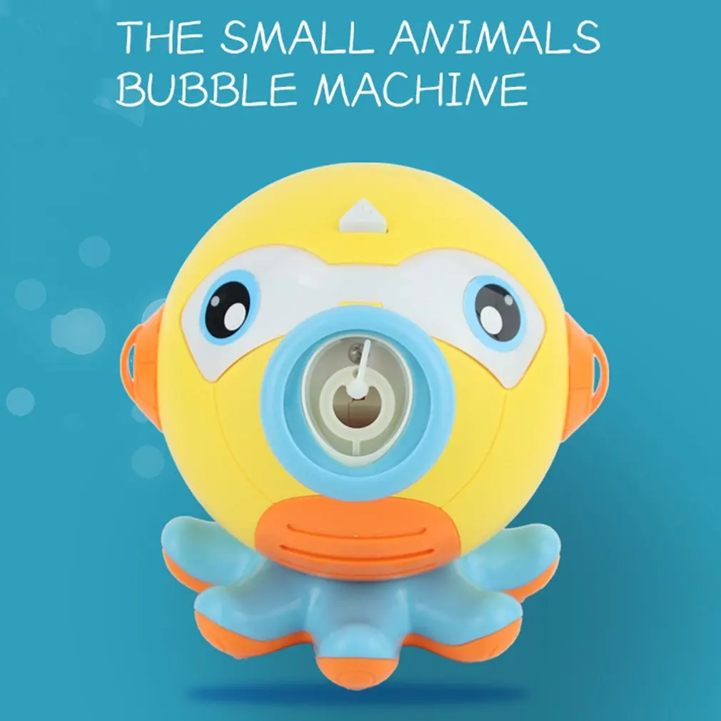 

Bubble Machine Automatic Octopus Outdoor Children Cartoon Bubble Machine Child-friendly And Portable With Light And Music
