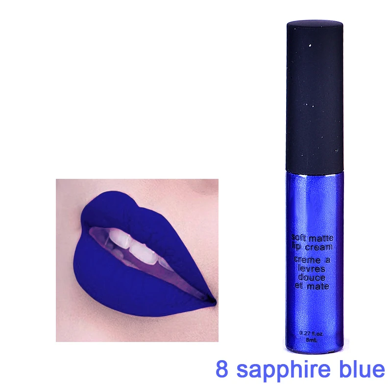 Maquiage бренд 12 шт./лот l ip комплект матовый ipstick водонепроницаемый сексуальный