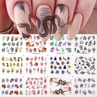 12 шт., наклейки-Слайдеры для дизайна ногтей