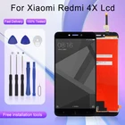 Оригинальный ЖК-дисплей 5,0 дюйма для Xiaomi Redmi 4X, сенсорная панель, экран с дигитайзером в сборе, Замена с рамкой, бесплатная доставка