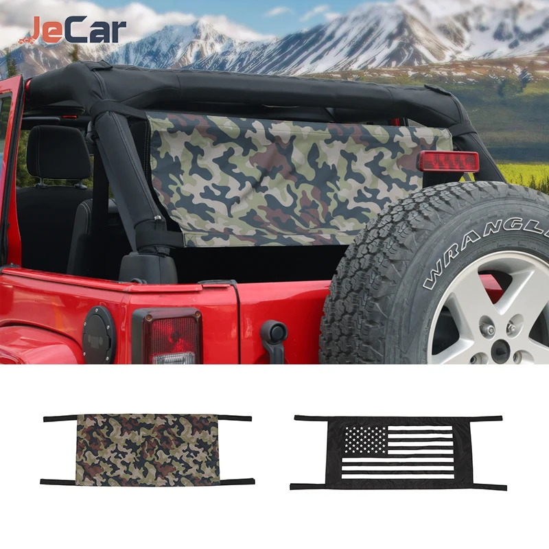 

Car Roof Net Compatible For Jeep Wrangler YJ TJ JK JKU JL JLU Camouflage Fabric Top Netting