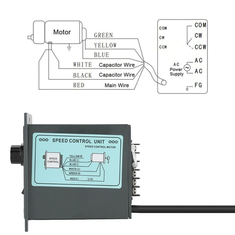 

Intelligent Digital Display Speed Motor Controller Regulated Speed Forword Backword Controller Motor Speeds FKU66