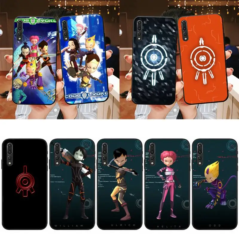 Чехол для телефона Lyoko с мультяшным кодом для Xiaomi 9 10PRO LITE Redmi NOTE7 8 9 10 A PRO Shell