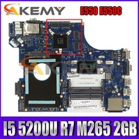 akemy aite1 nm a221 for lenovo thinkpad e550 e550c laptop motherboard 00ht644 cpu i5 5200u gpu r7 m265 2gb