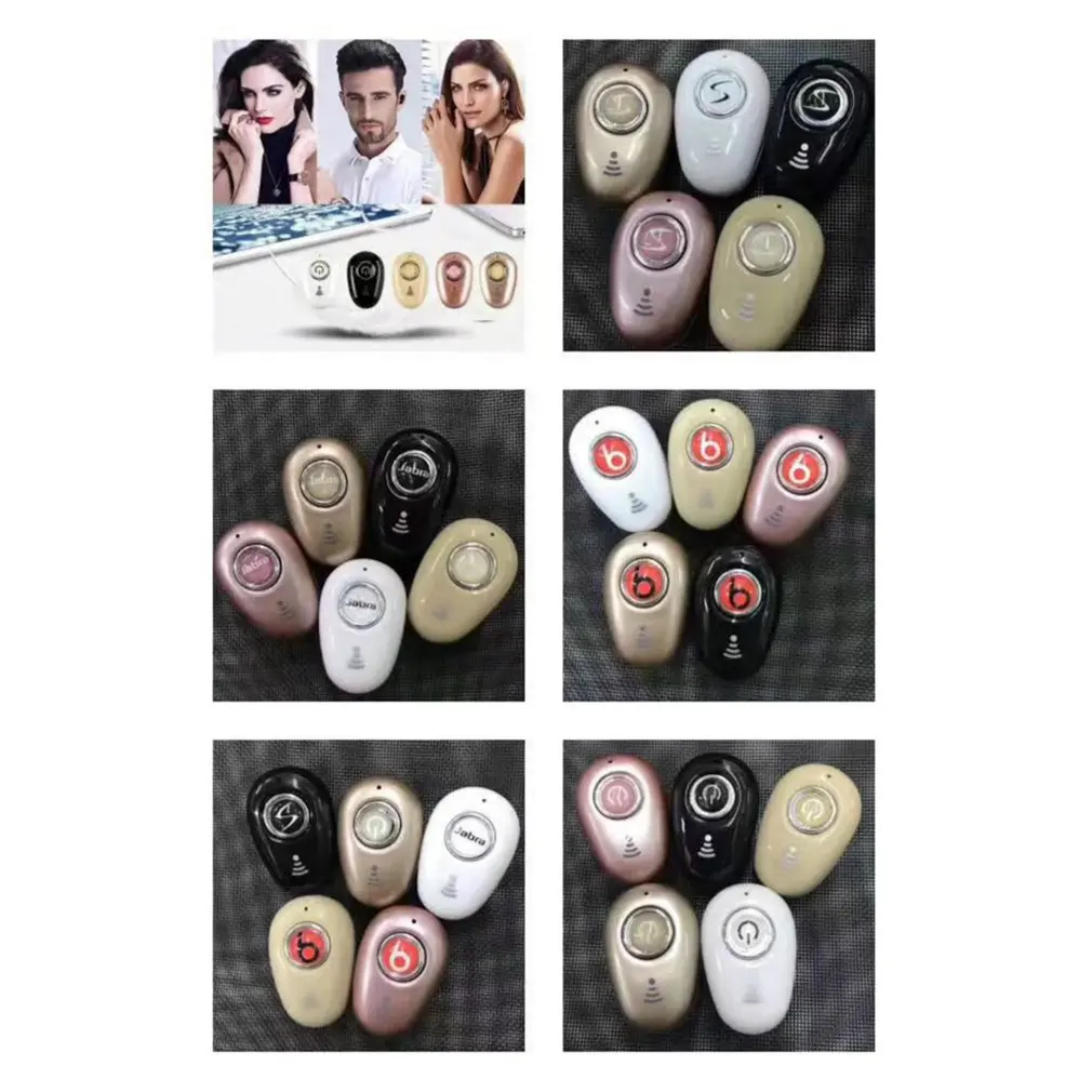 

S650 Earphone Wireless Earbuds Ultra-small Sports 4.1 Binaural Stereo Wireless Mini Compact Earphone