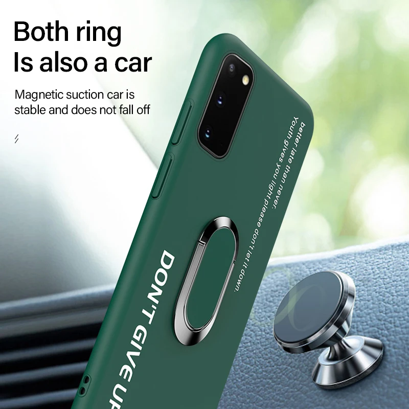 ultra thin matte pc phone case for samsung galaxy s20 s10 e 5g s9 s8 note 20 10 9 8 plus magnetic cover free global shipping