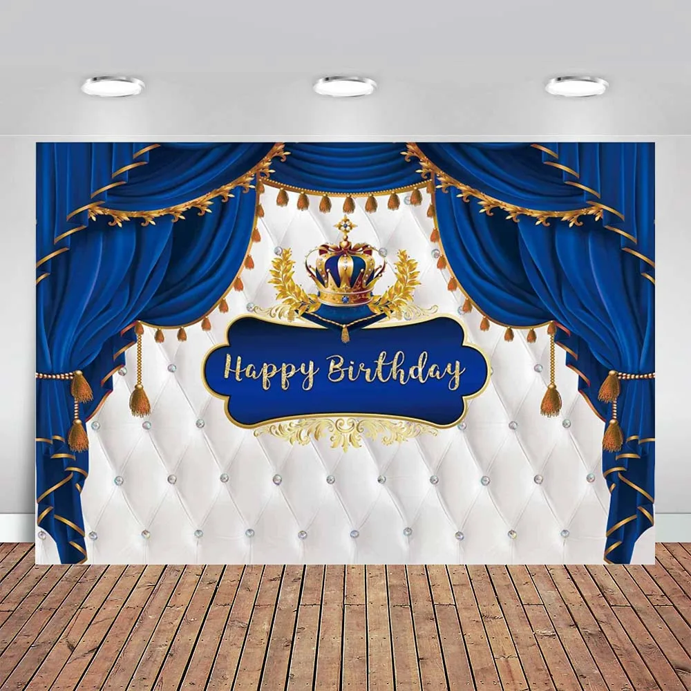 

Ярко-синий фон для фотосъемки в этническом стиле с изображением Маленького принца