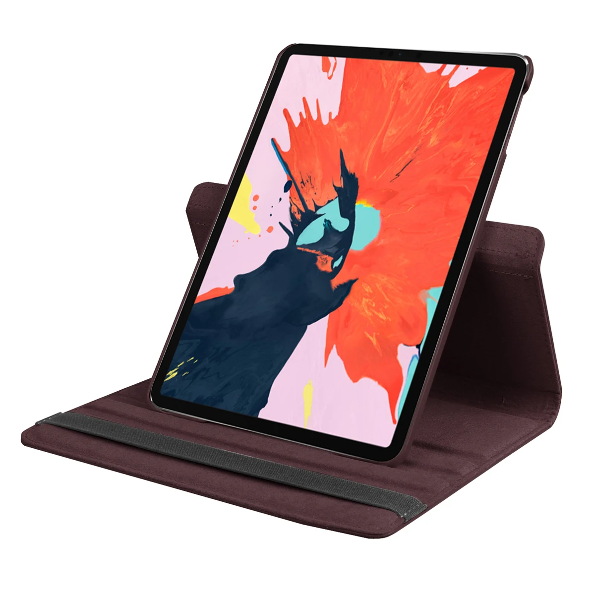 Чехол для iPad Pro 12 9 дюймов 2020 чехол планшета флип книжка подставка 360 ° вращающийся