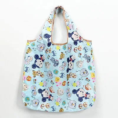 Складная сумка для покупок с мультипликационным изображением Диснея хранения