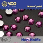 VDD хрустальные аксессуары для ногтевого дизайна с горячей фиксациейна клеевой основе декоративные украшения на цепочке украшения для платьев фуксия 309