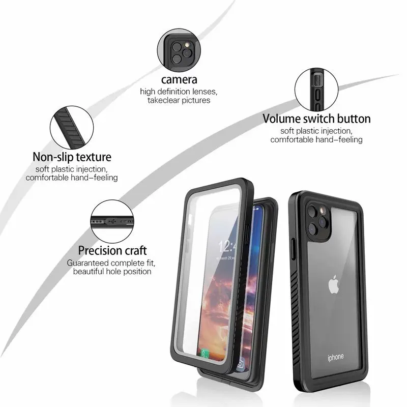 Водонепроницаемый чехол для плавания и дайвинга iphone 11 Pro Max водонепроницаемый Apple