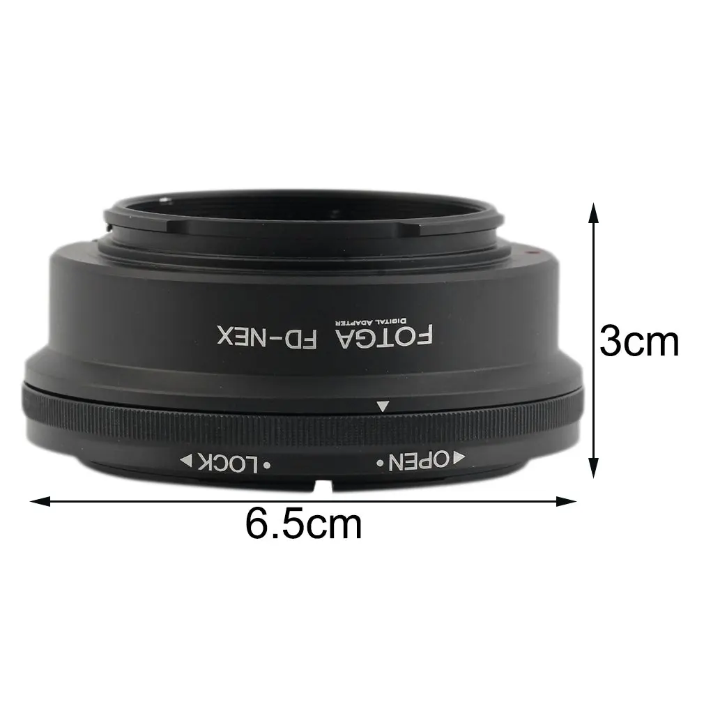 

FD-NEX Portable For Canon Convert To For Sony Lens Adapter Ring For Sony NEX-3 NEX-3C NEX-3N NEX-5 NEX-5C Black Drop Shipping