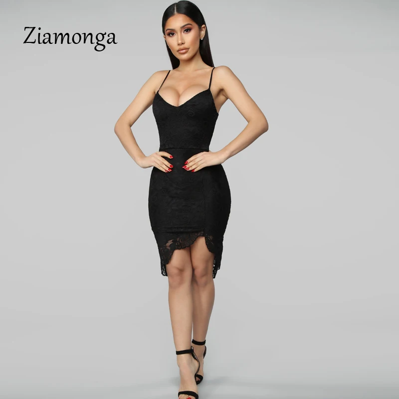 Ziamonga 2019 для женщин Весна с длинным рукавом Бандажное платье Vestidos элегантный Мини