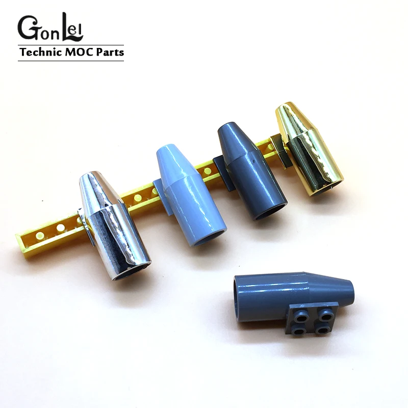 

6Pcs/lot Sea Air Transportation Jet Engine Smooth Parts Compatible 4868 MOC Building Blocks Bricks Assemble Particles Toys Gifts