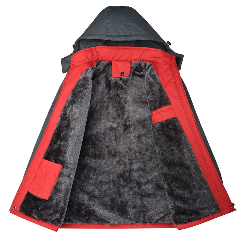 Men Spring and Autumn Coat Outdoor Jacket Windproof Waterproof Coat Mountaineering Hooded Jacket Windbreaker Winter Jacket Men