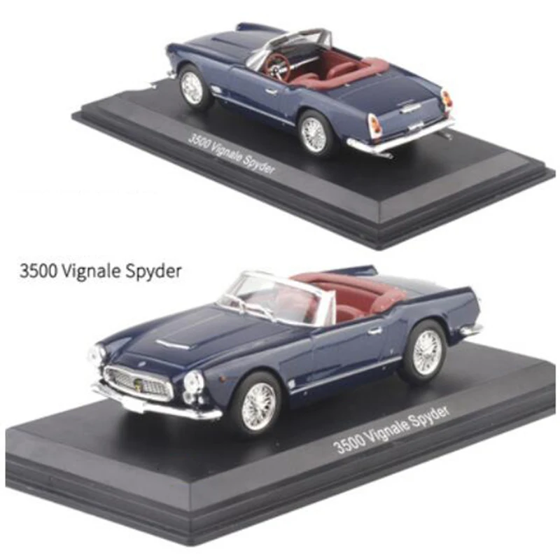 Литая Металлическая машинка Maseratis 1:43 Классическая модель гоночного раллийного