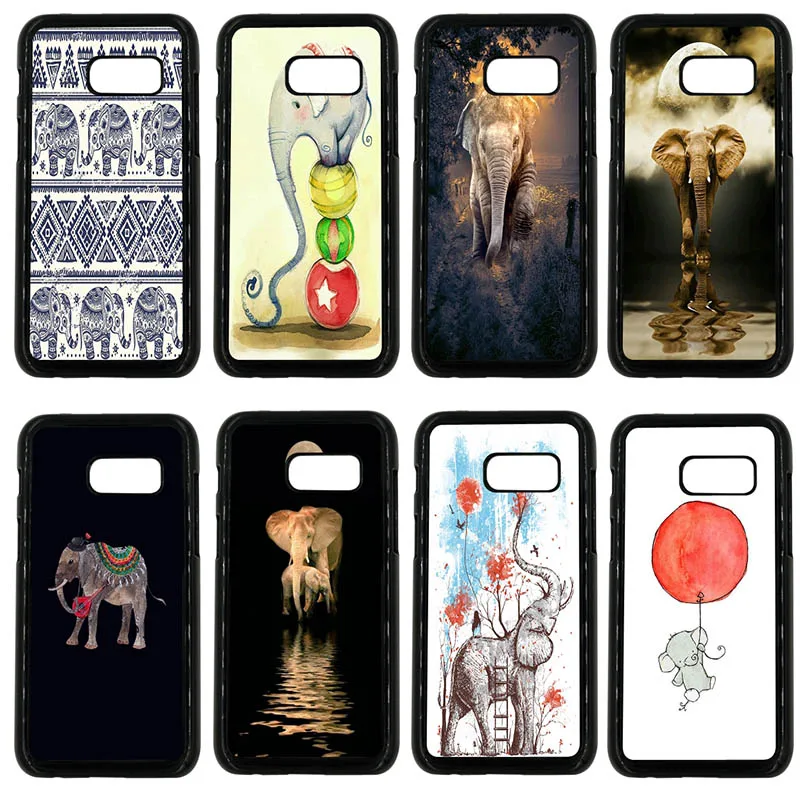 Hard PC Plastic Cover Cute Elephant Drawing Phone Cases for Samsung Galaxy A3 A5 A7 A8 2015 2016 2017 2018 Note 8 5 3 2 Shell | Мобильные