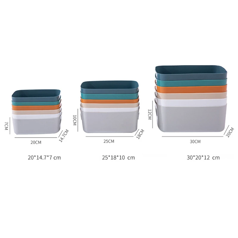 Корзина для хранения коробка с ручкой рабочего стола разное куб нижнее белье