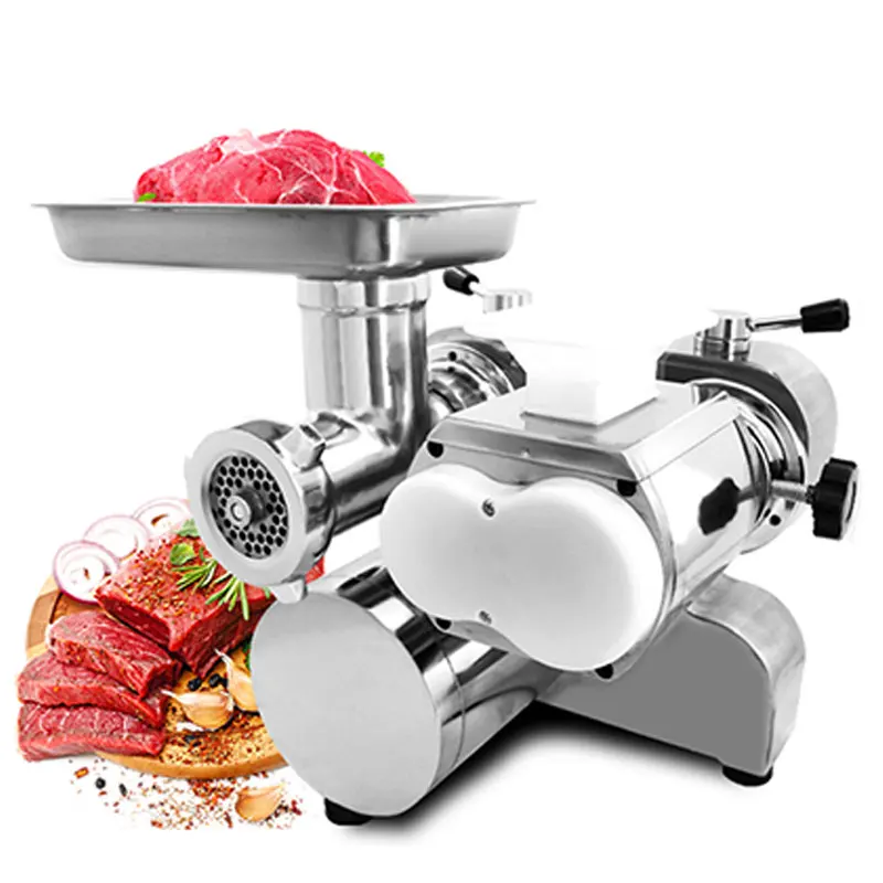

Meat Grinder Commercial Electric Multi-function High-power Powerful Mincer Shredder Meat Beater 1500W Copper Motor
