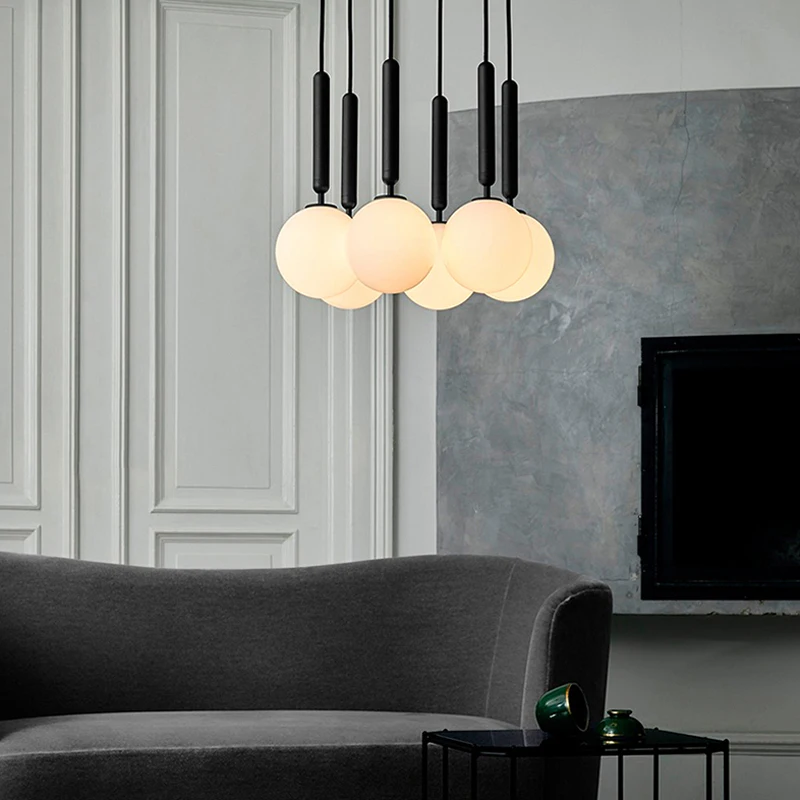 Lustra lampa светильник в скандинавском стиле роскошная люстра простая современная