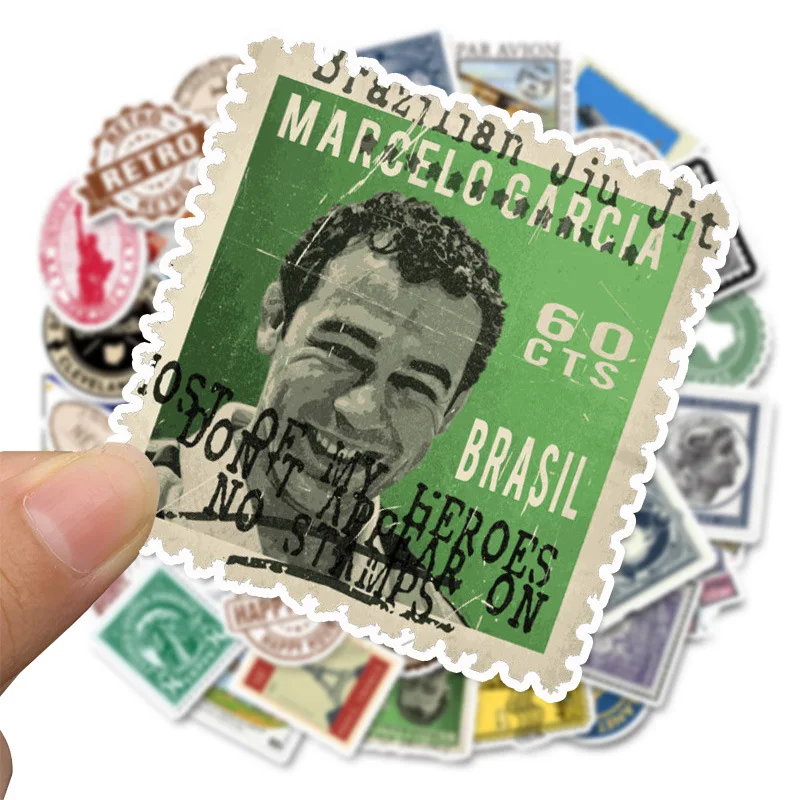 50 шт. креативная почтовая марка стильные наклейки популярного Города Парижа