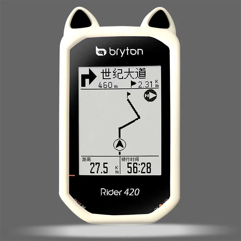 Универсальный гелевый Чехол для велосипеда защитный чехол экрана Bryton Rider 420 GPS