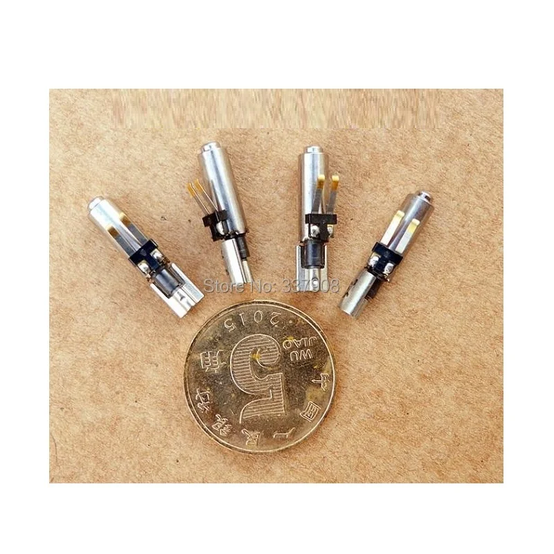 100pcs 4*12MM 3VDC Super Miniature Vibration Motor Hollow Cup / Coreless Vibrator Very Strong Vibrating! | Инструменты