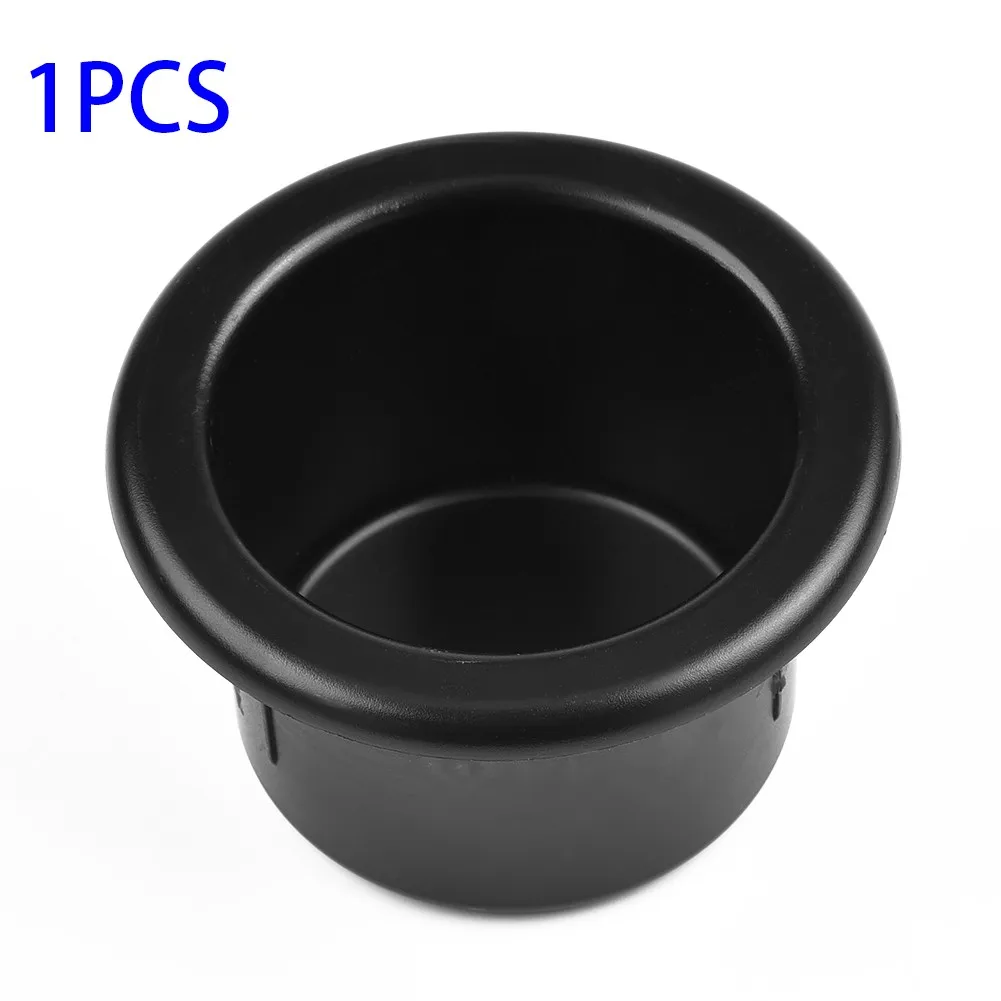 

1 Pc Car Cup Holder Plastic Black Water Drink Trailer Accessories Interior Ocean Camper Useful Practical Durable