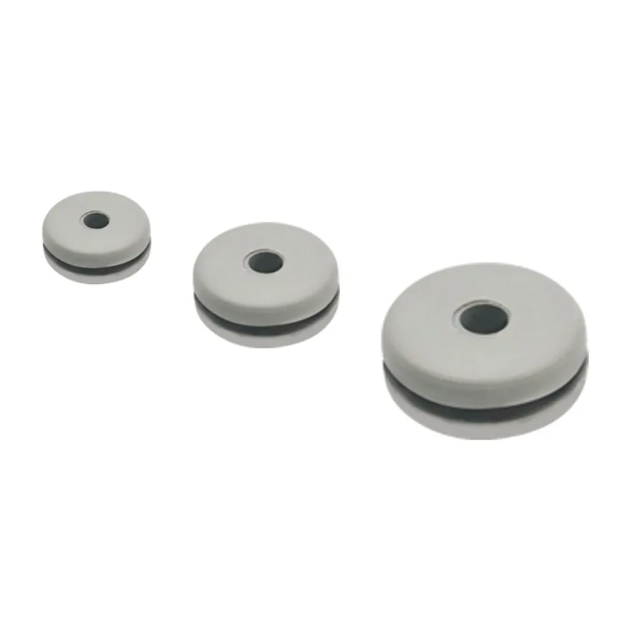 

20 Pcs Heli Canopy Rubber Grommet For RC Airplane Color Grey