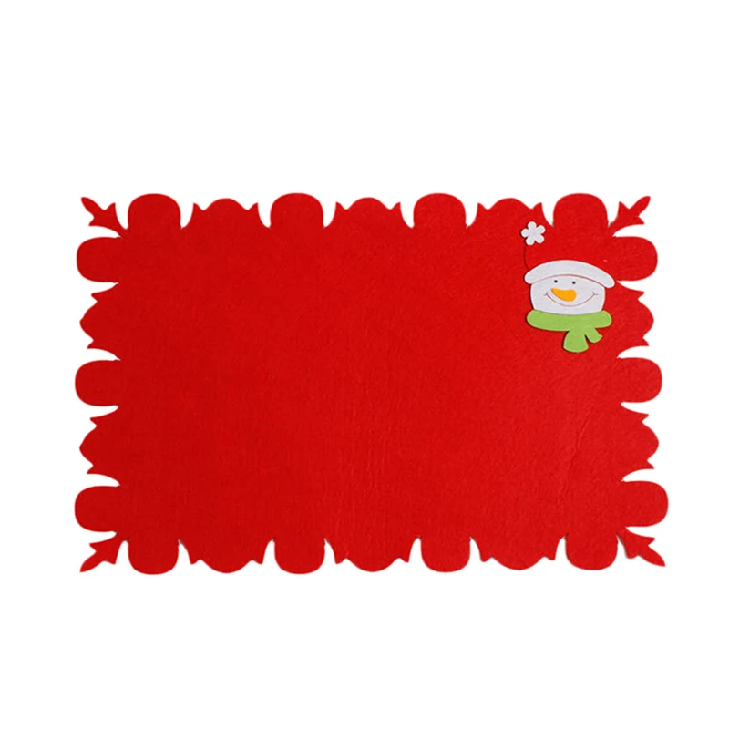 Рождественские настольные коврики креативные Мультяшные рождественские