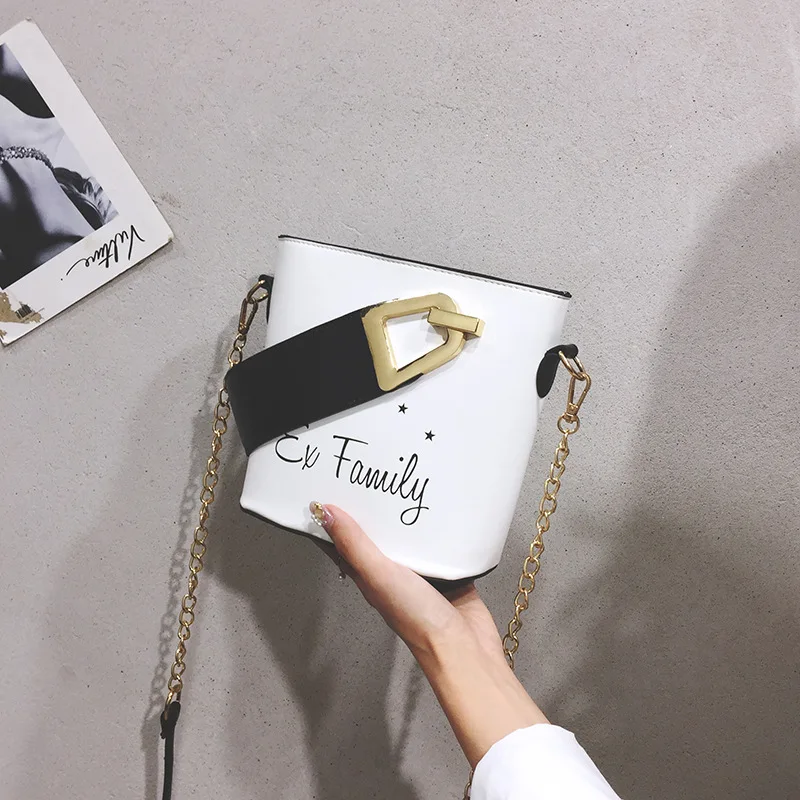 Большая Сумка ведро с замком красная мягкая кожаная сумка через плечо Женская