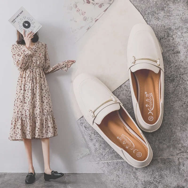 NAKKESHMEN-2020 новые стильные весенние универсальные модные туфли без застежки на