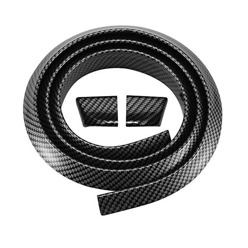 Универсальный гибкий резиновый спойлер для заднего багажника фута|Спойлеры и