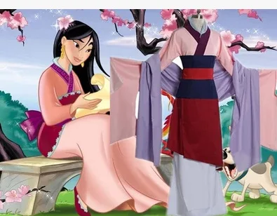 Костюм принцессы Мулан из фильма дракон| |