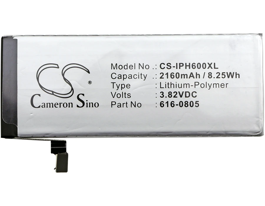 Аккумулятор Cameron Sino для iPhone 6 616 0804 0805 0806 0809 Apple A1549 A1586 A1589|Аккумуляторы мобильных