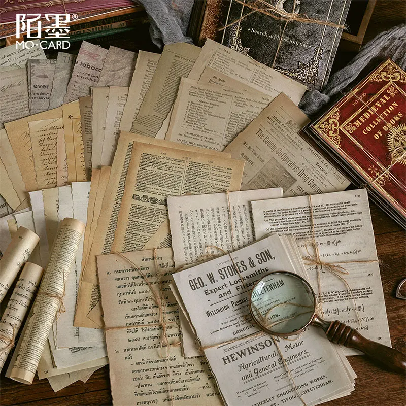 10 шт. ретро средневековые книги материал бумага нежелательный журнал