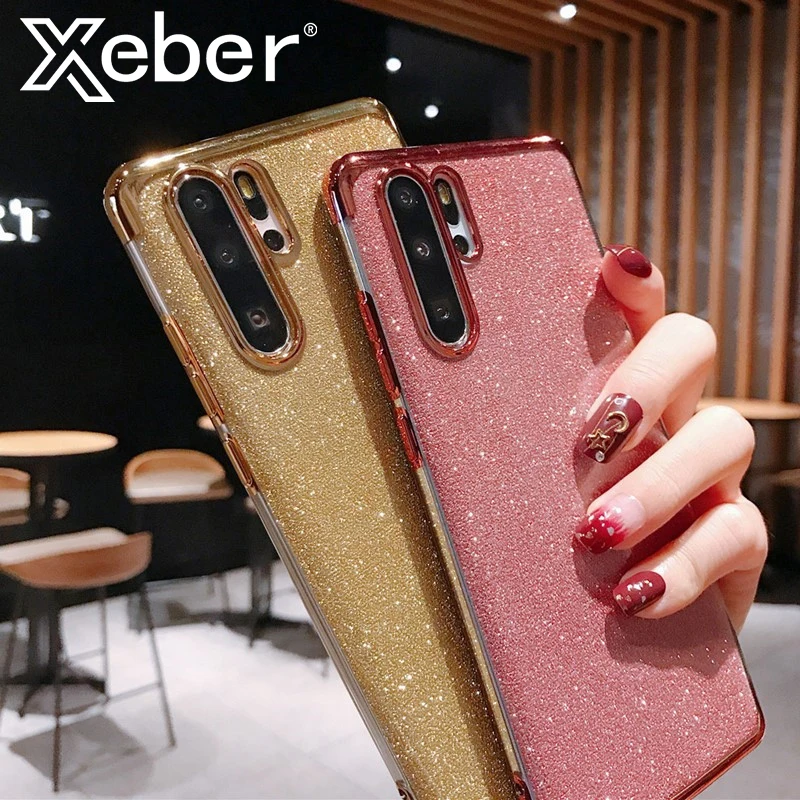 Блестящий чехол с покрытием для телефона Huawei Mate 30 20 10 9 20X P9 P10 P20 P30 Pro Lite P Smart Z Plus 2019