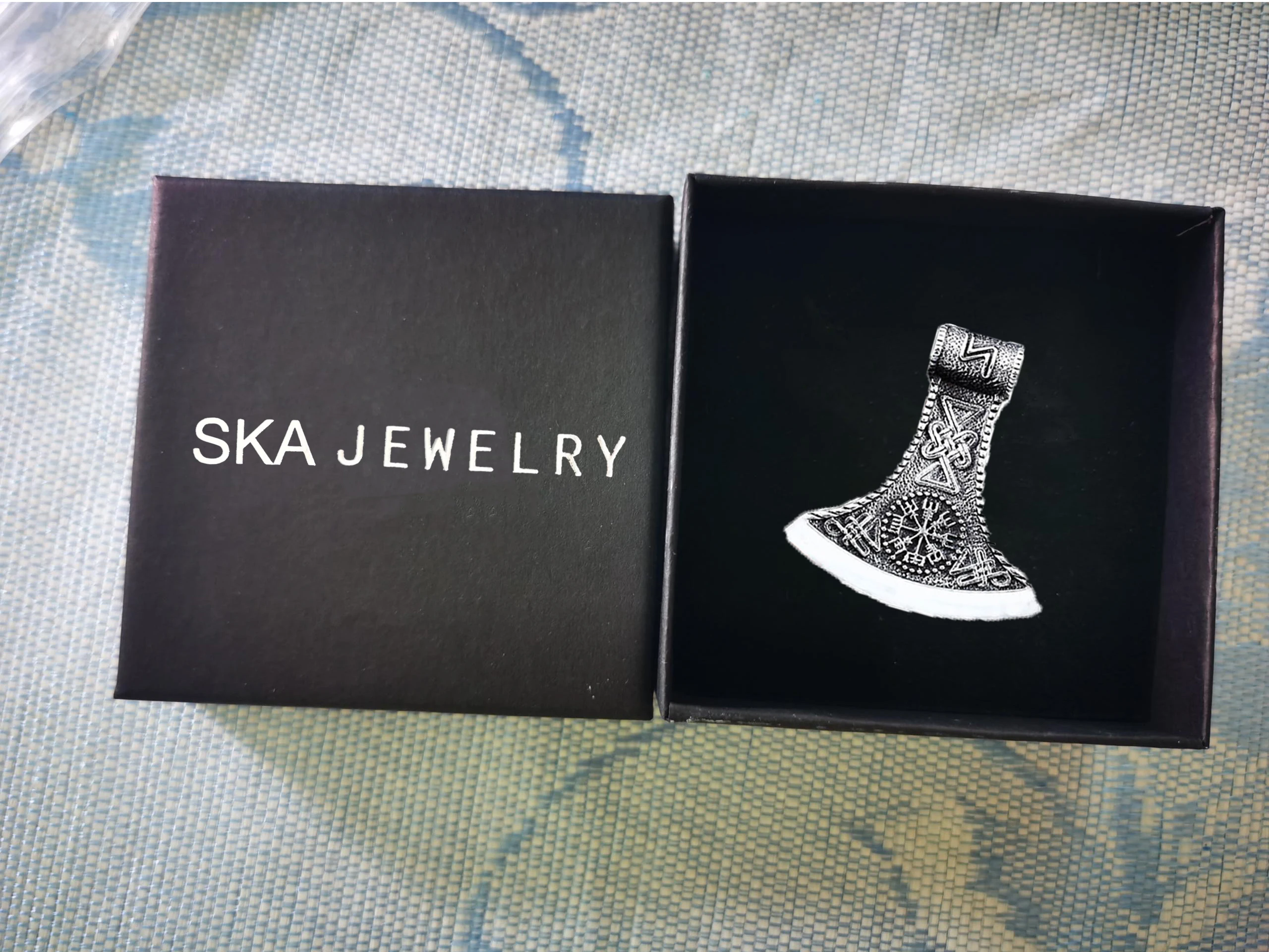 SKA ювелирные изделия для мужчин ожерелье подвеска в стиле панк мальчиков