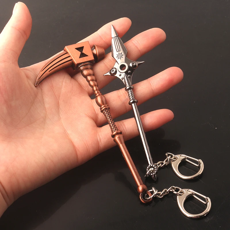

The Seven Deadly Sins Keychains Diane GIDEON King Harlequin CHASTIEFOL Keyring Escanor Rhitta Axe Opener Men Car Jewelry Gitf