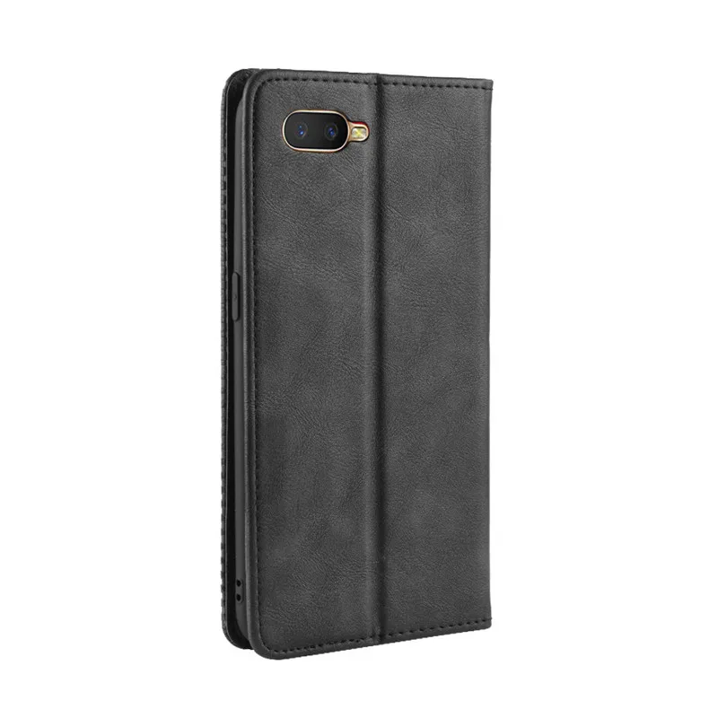 Чехол-книжка OPPO RX17 Neo роскошный чехол с тисненым бумажником для телефона из