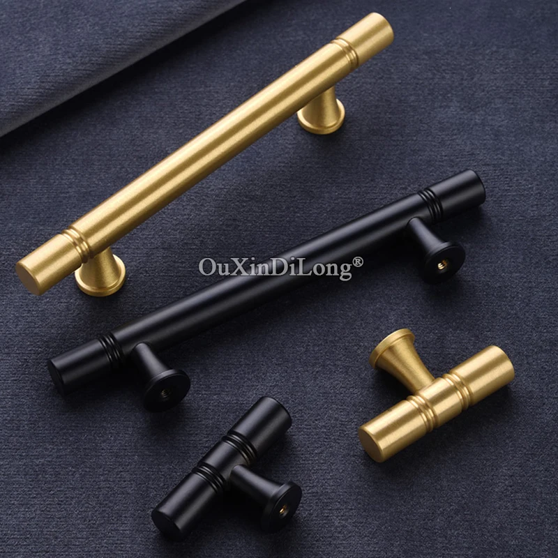 

New Arrival 2PCS European Luxury Brass Furniture Handles Drawer Pulls Cupboard Closet Shoe TV Cabinet Pulls Handles & Knobs