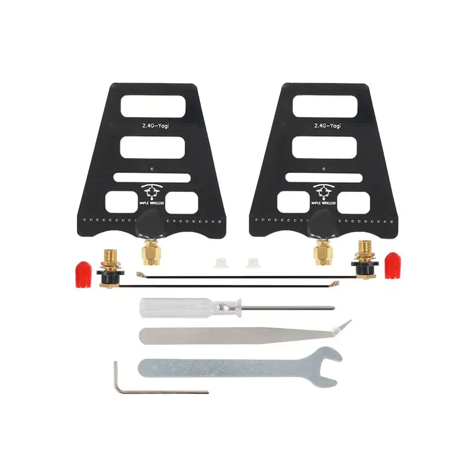 

RCtown 2.4G-Yagi Drone Antenna Upgrade Kit Remote Controller Signal Booster Radio Range Extender for DJI Mavic Pro/Mavic Mini