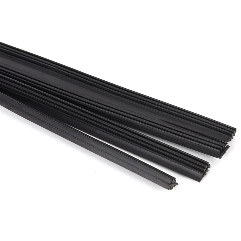 2 шт./лот 24 дюйма силиконовая Щетка стеклоочистителя бескаркасная для лобового