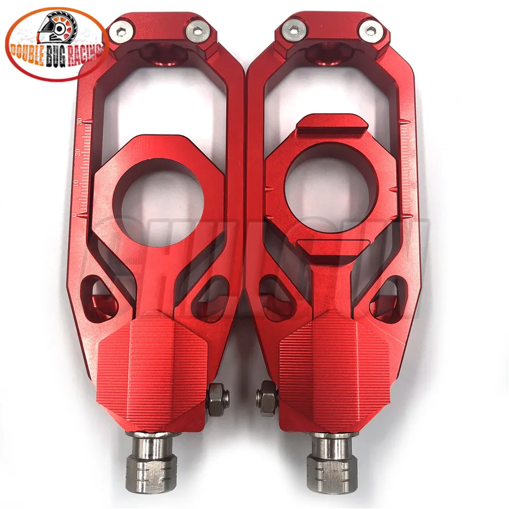 Motorcycle motorbike Chain Adjuster Tensioners Catena Rear Axle Spindle For YAMAHA Tmax530 Tmax500 2012-2016 T-MAX500 T-max530 | Автомобили