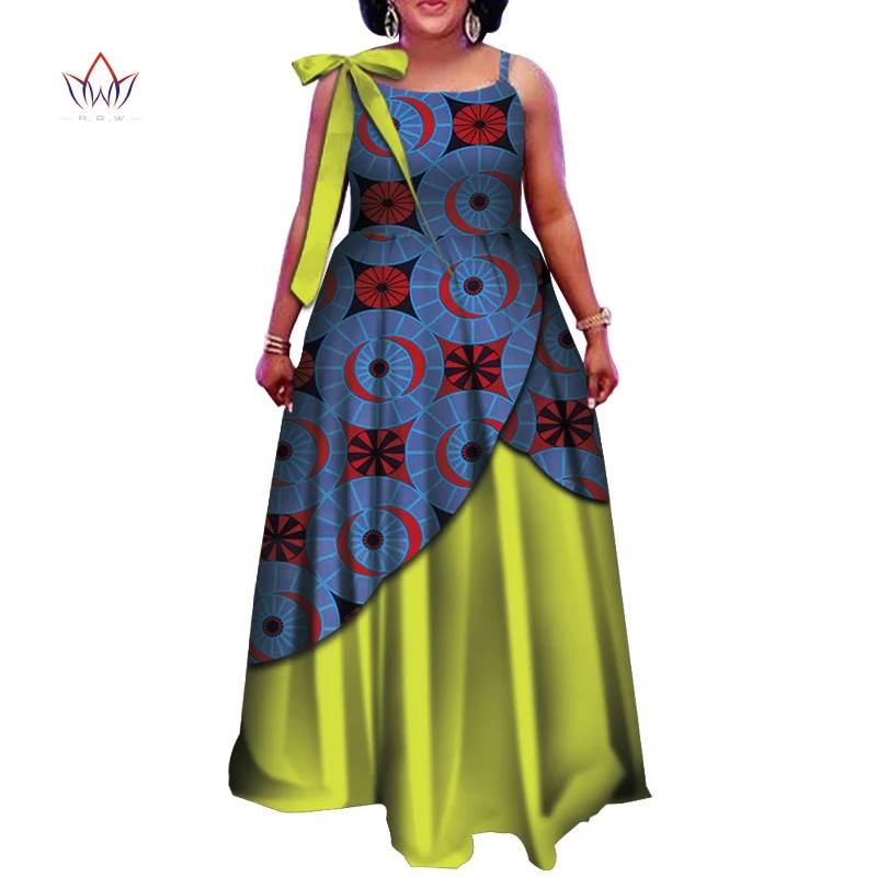Женские вечерние платья без рукавов повседневные свадебные в африканском стиле
